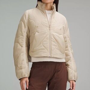 Lululemon Quilted Light Insulation Cropped Jacket Size 12